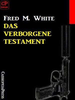 cover image of Das verborgene Testament